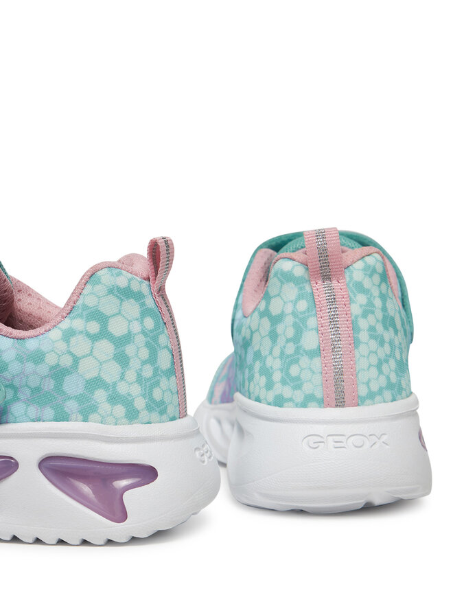 Geox Sneakersy Geox J Assister J45E9B 02ABC C4235 D Turkusowy