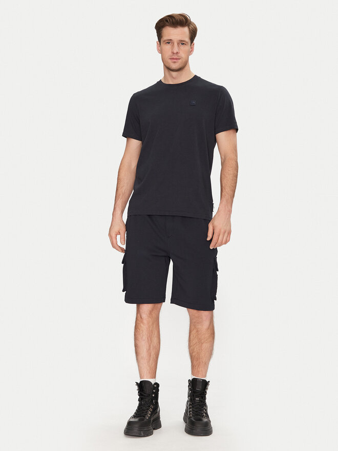 Moose Knuckles Moose Knuckles T-Shirt Duluth M15MT759 Dunkelblau Regular Fit