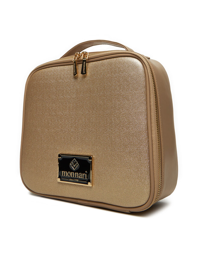 Monnari Kosmetyczka Monnari CSM0110-023 Złoty