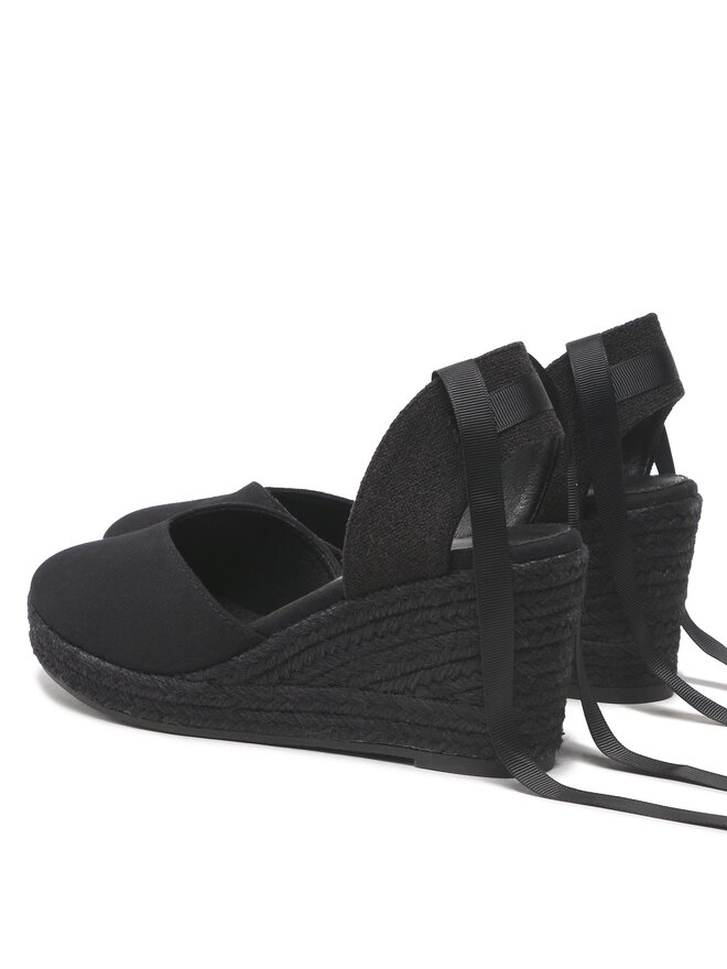DeeZee Espadrilles DeeZee WS020609-01  Schwarz