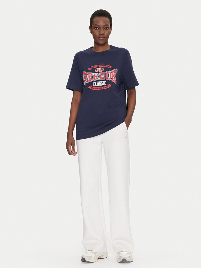 Reebok Reebok T-Shirt 100220202 Dunkelblau Relaxed Fit