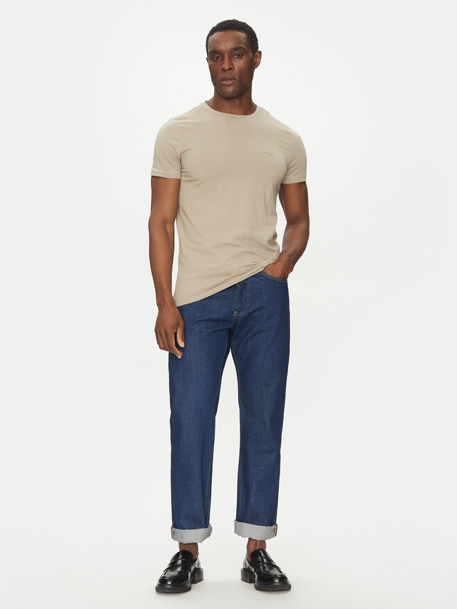 Calvin Klein Calvin Klein Camiseta K10K112724 Beis Slim Fit
