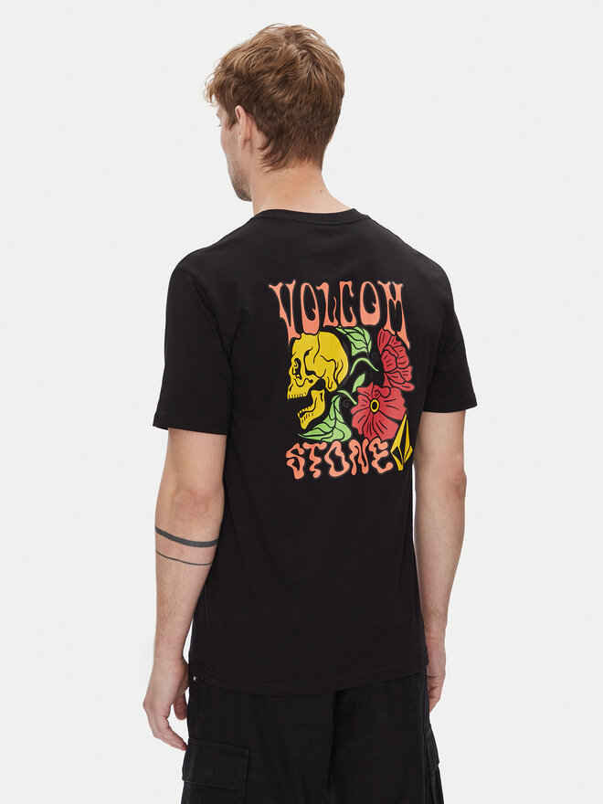 Volcom Volcom Футболка Tooflow A3512551 Чорний Classic Fit