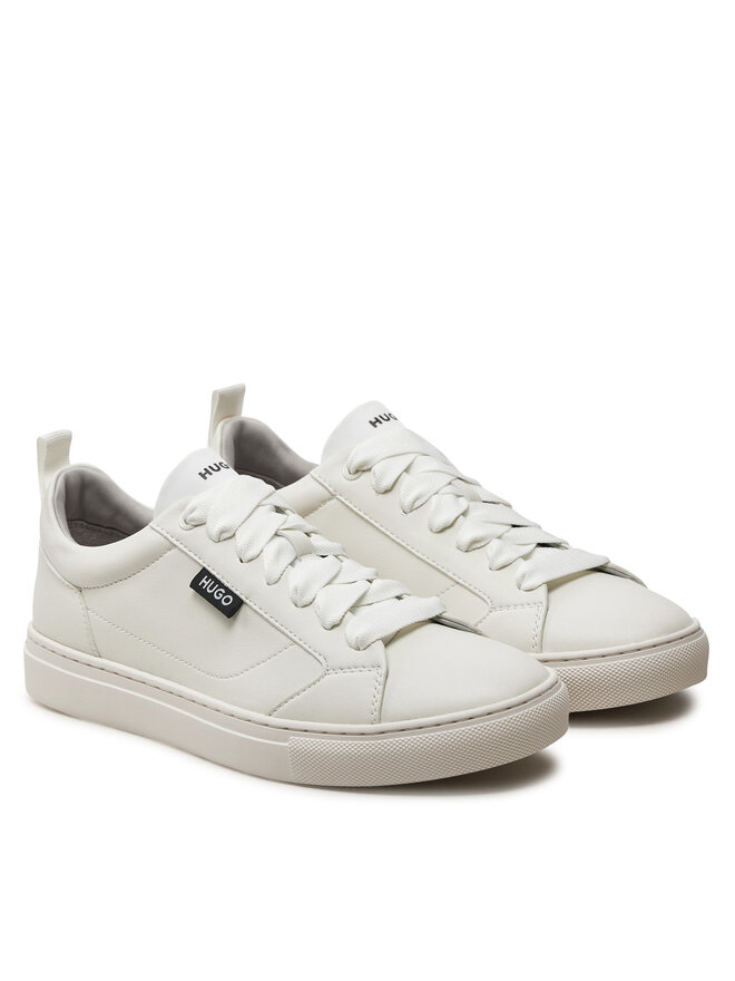 HUGO Sneakersy Hugo Morrie_Tenn 50523527 10263296 01 Biela