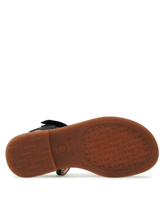 Geox Sandále Geox J S.Karly G. H J2535H 000BC C9999 M Čierna