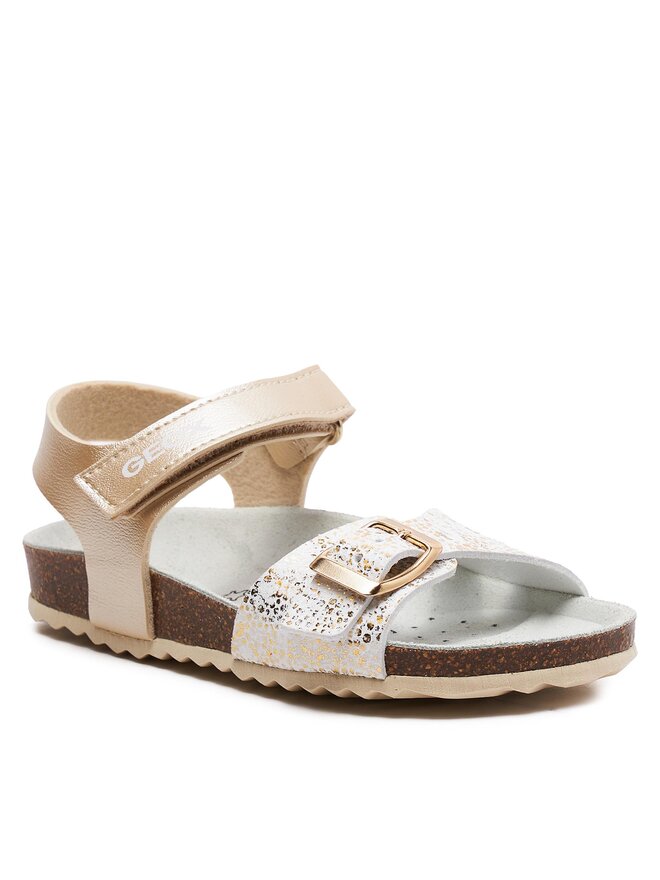 Geox Sandály Geox J Adriel Girl J028MC 0AJHS C2204 S Zlatá