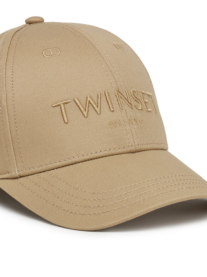TWINSET Gorra con visera TWINSET 251TA4280 Beis