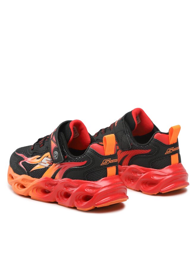 Skechers Αθλητικά Skechers Heat Flux 400103L/BKRD Μαύρο