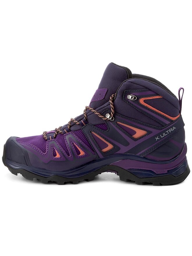 Salomon Трекінгові черевики Salomon X Ultra 3 Mid Gtx W GORE-TEX 398688 24 V0 Фіолетовий