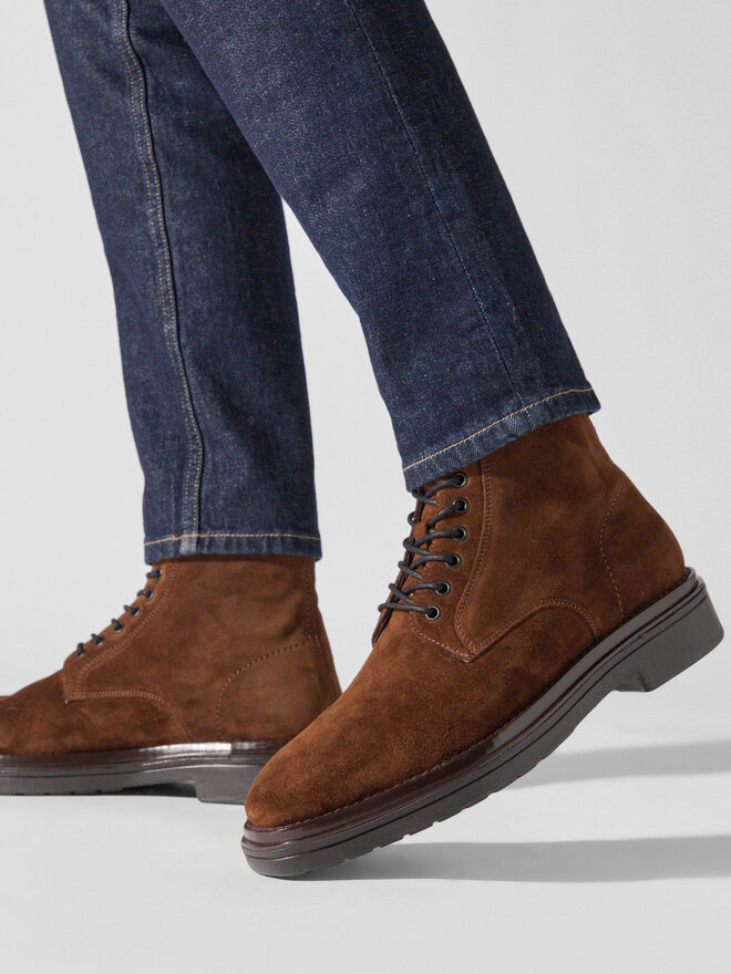 Gant Čižmy Gant Boggar Mid Boot 27643329 Hnedá