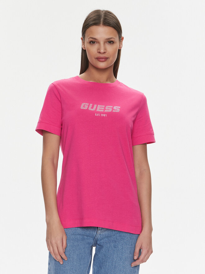 Guess Guess Camiseta Eleanora V4RI10 K8HM4 Rosa Regular Fit
