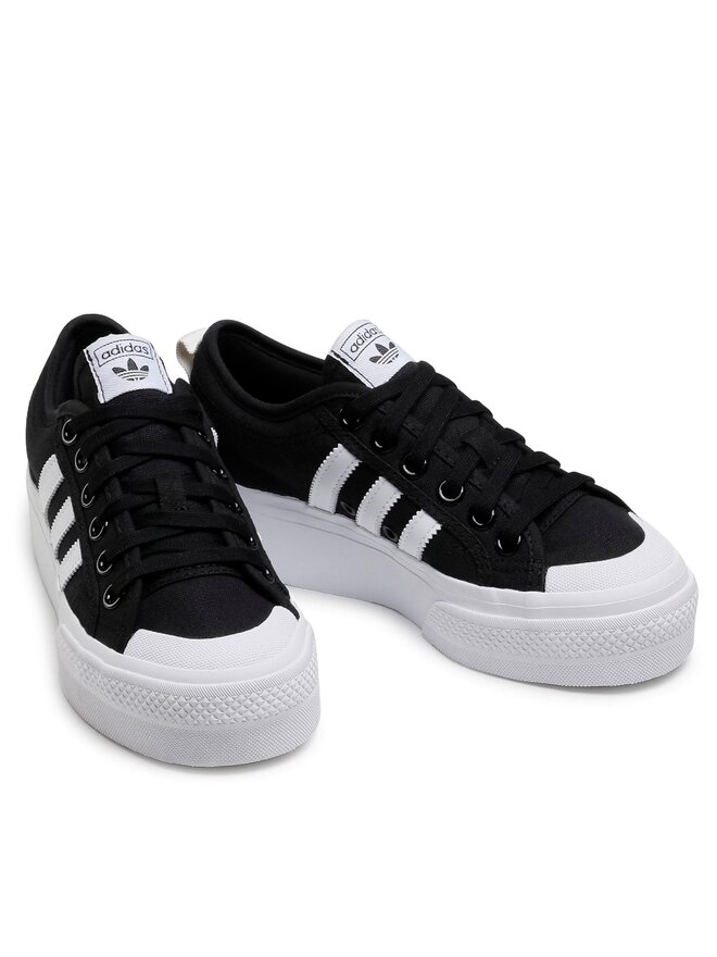 Sneakers adidas Nizza Platform W FV5321 Schwarz eschuhe