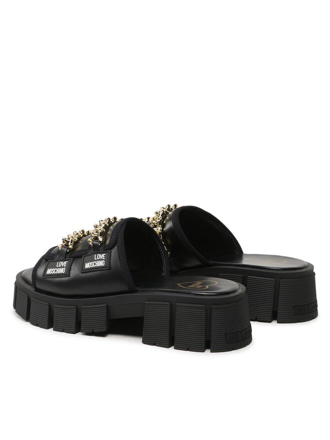 LOVE MOSCHINO Παντόφλες LOVE MOSCHINO JA28586G0GIE0000 Μαύρο