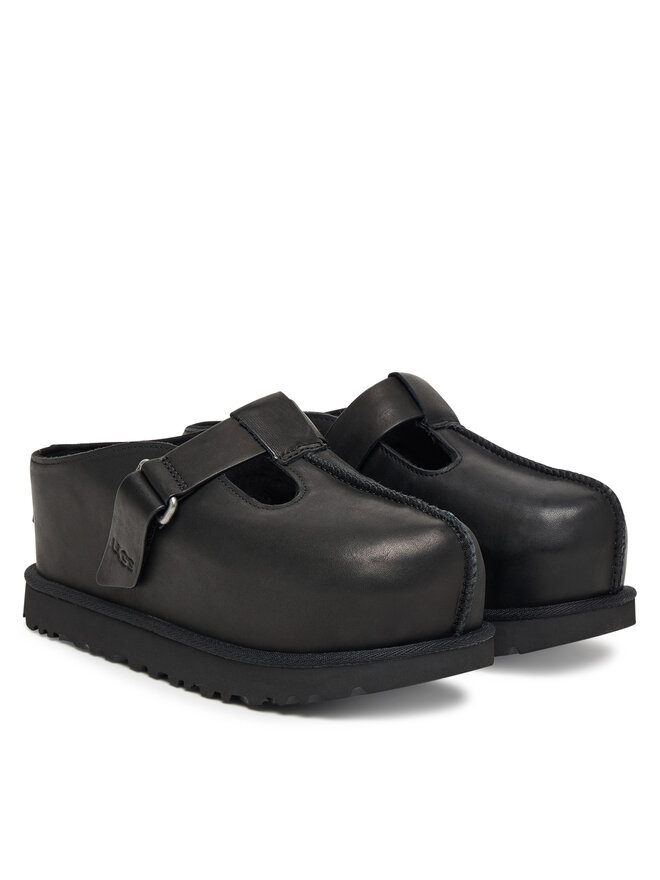 Ugg Şlapi Ugg W Goldenstar Hi Clog 1169591 Negru