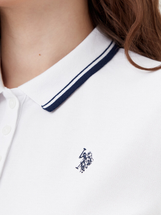 U.S. Polo Assn. U.S. Polo Assn. Polo WUP0812 Λευκό Regular Fit