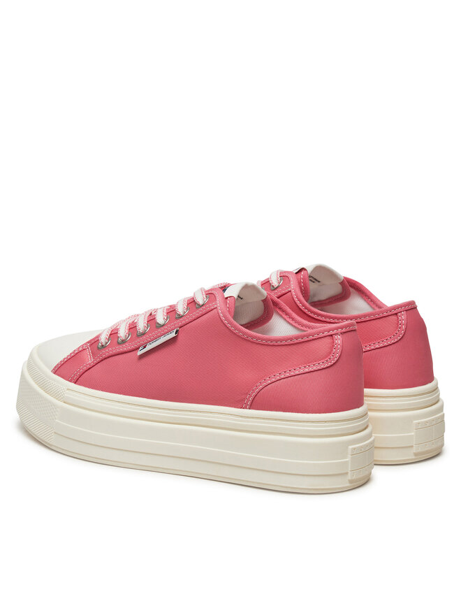 Tommy Jeans Trampki Tommy Jeans Foxing EN0EN02713 Różowy