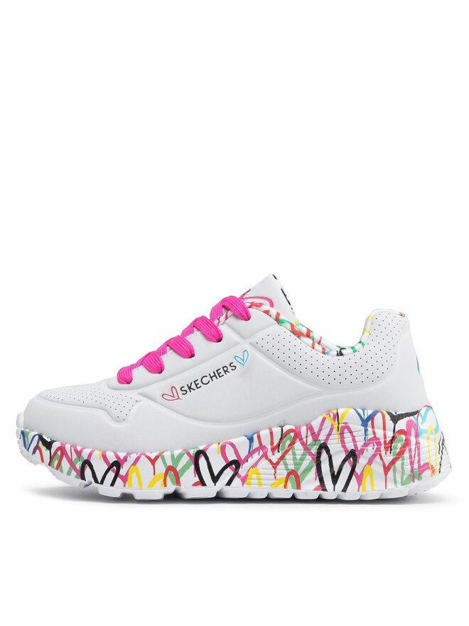 Skechers Sneakers Skechers Lovely Luv 314976L/WMLT Weiß