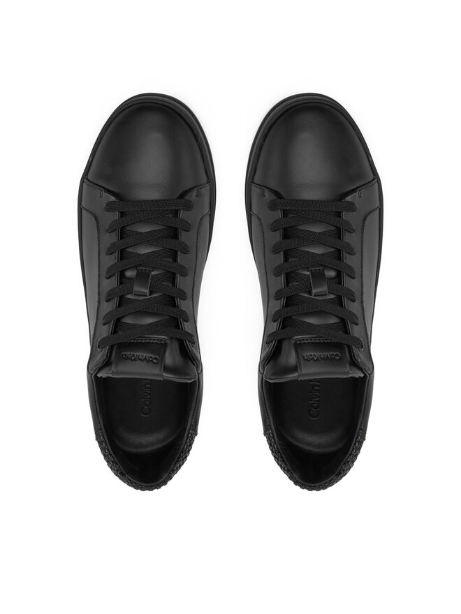 Calvin Klein Sneakers Calvin Klein Low Top Lace Up Woven HM0HM01767 Schwarz