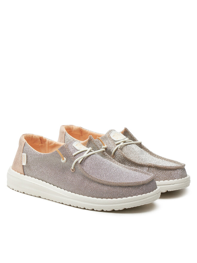Hey Dude Zapatos hasta el tobillo Hey Dude WENDY METALLIC SPARKLE Oro rosa