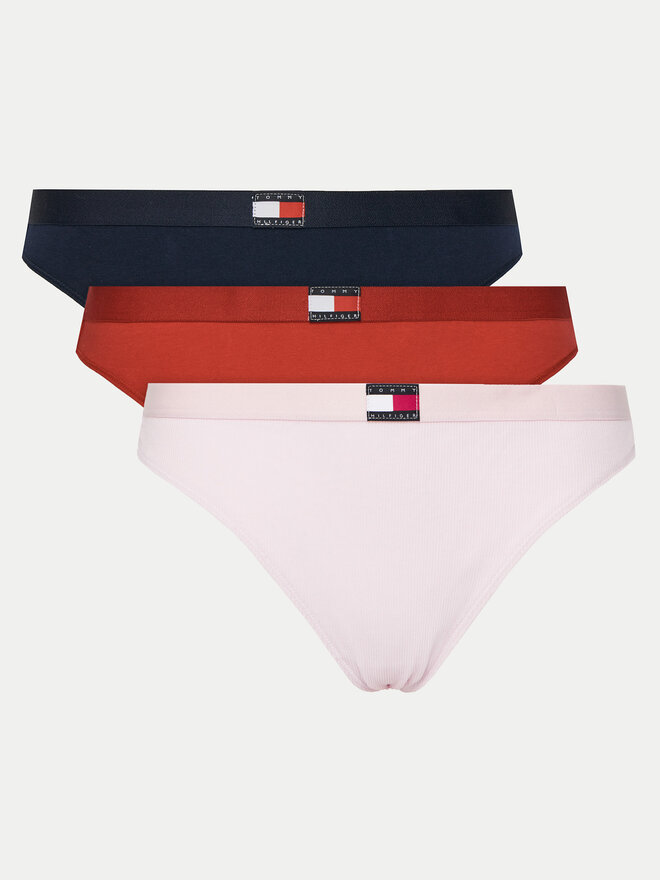 Tommy Hilfiger Tommy Hilfiger 3 db tanga UW0UW05641 Színes
