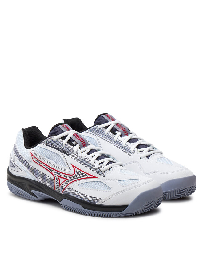 Mizuno Boty na tenis Mizuno Break Shot 4 Padel 61GB2335 Bílá