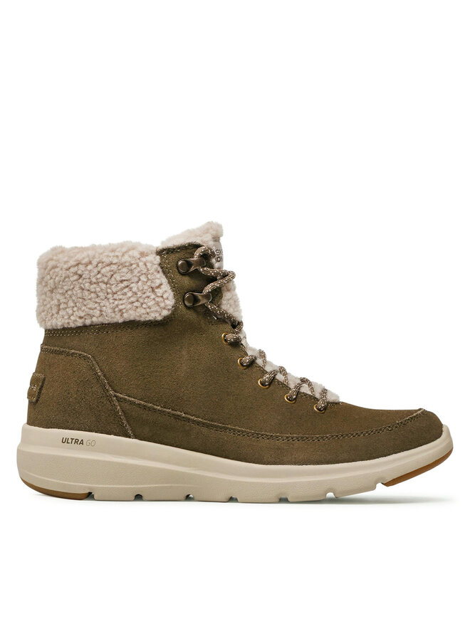 Skechers Botki Skechers Glacial Ultra 16677/OLV Zielony