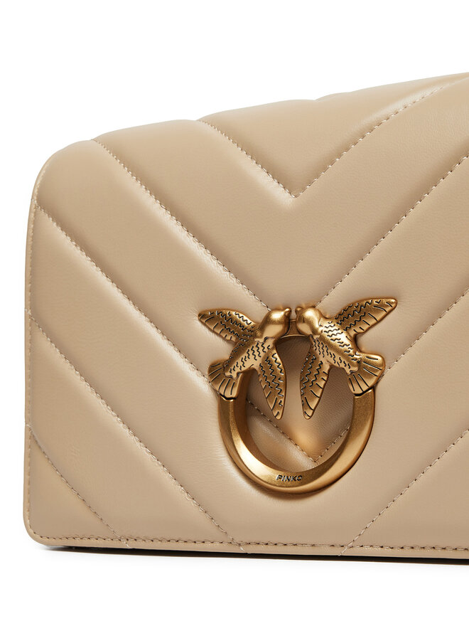 PINKO Borsetta Pinko Lowe Click Classic 100063 A136 Beige