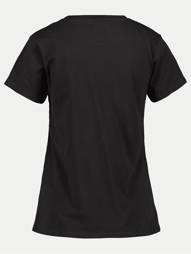 Didriksons Didriksons T-Shirt Ingarö 505542 Schwarz Regular Fit