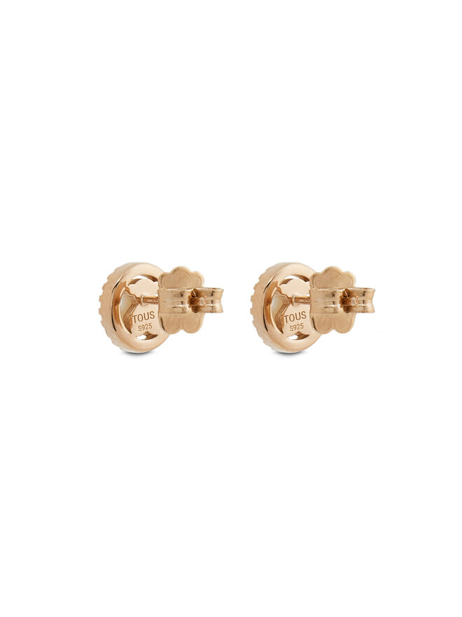 TOUS Pendientes TOUS Camille 1003633100 Baño de oro rosa