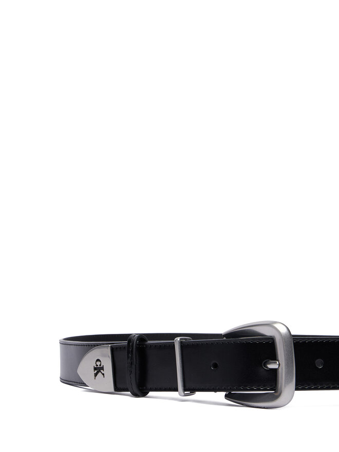 Calvin Klein Damengürtel Calvin Klein Hw End Tip Buckle LV04F7092G Schwarz