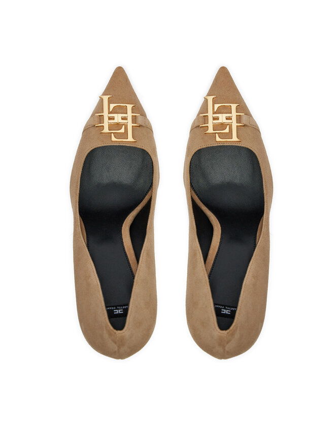 Elisabetta Franchi Pantofi cu toc subțire Elisabetta Franchi SA-31B-46E2-V520 Maro