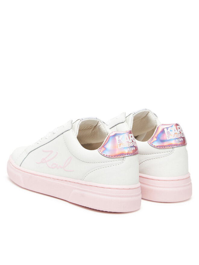 Karl Lagerfeld Kids Снікерcи Karl Lagerfeld Kids Z30377 M Білий