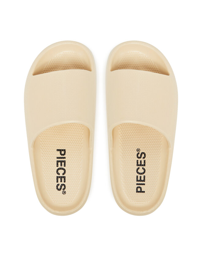 Pieces Чехли Pieces Pcshery 17156830 Екрю