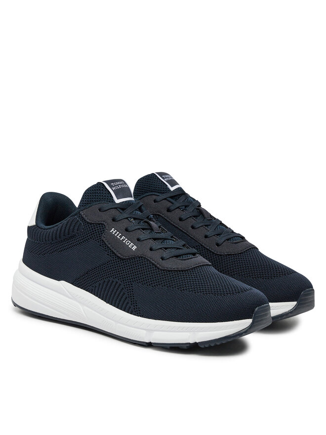Tommy Hilfiger Sneakers Tommy Hilfiger Lightweight Rwb Knit FM0FM05423 Blu scuro