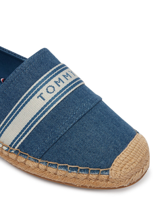 Tommy Hilfiger Espadrilles Tommy Hilfiger Hilfiger Webbing Espadrille FW0FW09334 Blau