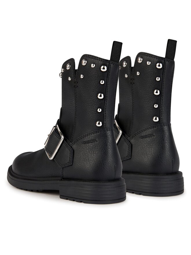 Geox Bokacsizma Geox J Eclair Girl J369QK 000BU C9999 M Fekete