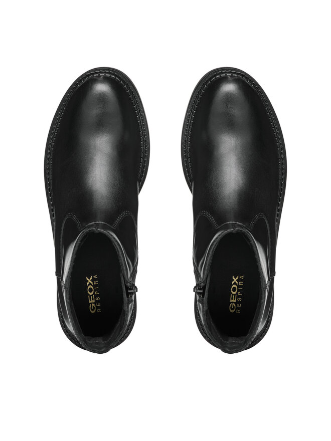 SERILDA FEMME: bottines à talon bas - Noir