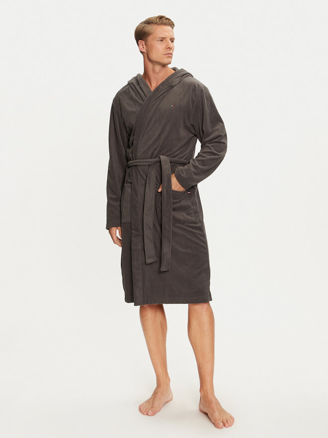 Tommy Hilfiger Tommy Hilfiger Bademantel UM0UM03361 Grau