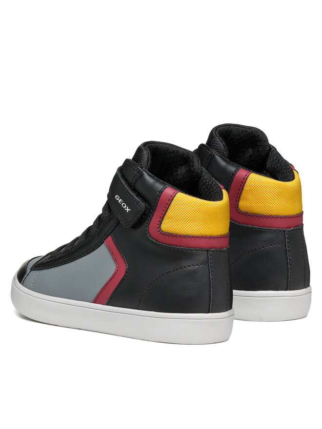 Geox Sneakersy Geox J Gisli Boy J465CA 054FU C0241 S Czarny