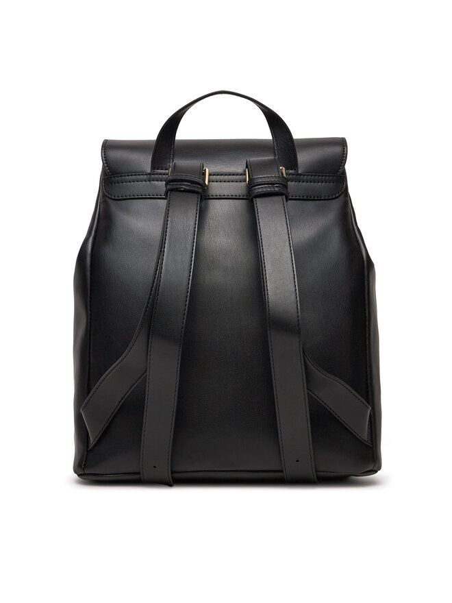Tommy Hilfiger Zaino Tommy Hilfiger Soft Utility Backpack Pu AW0AW16688 Nero