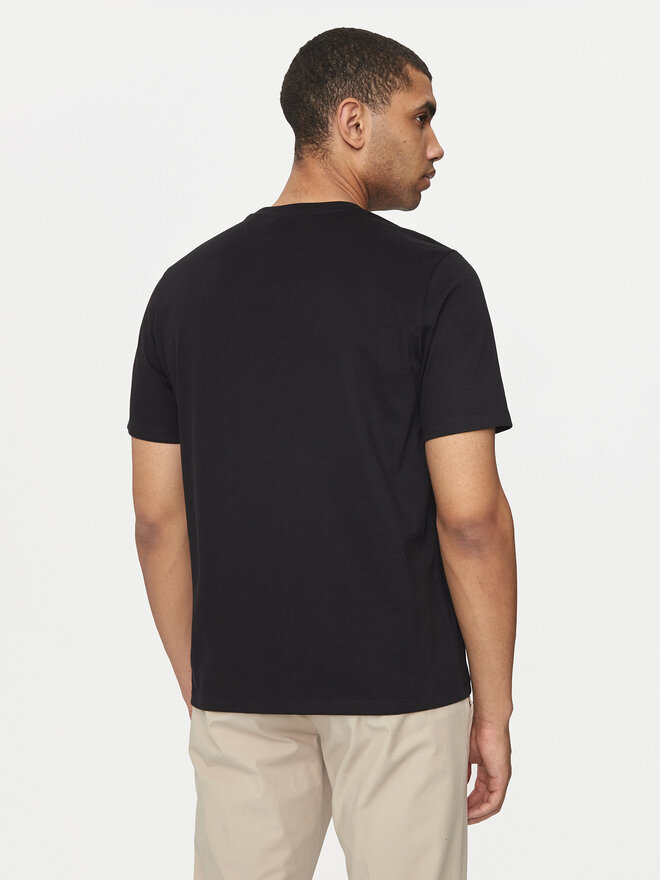 Guess Guess Marškinėliai M4YI0A KCCM1 Juoda Regular Fit