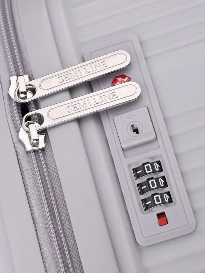 Semi Line Mittlerer Koffer Semi Line T5897-2 Grau