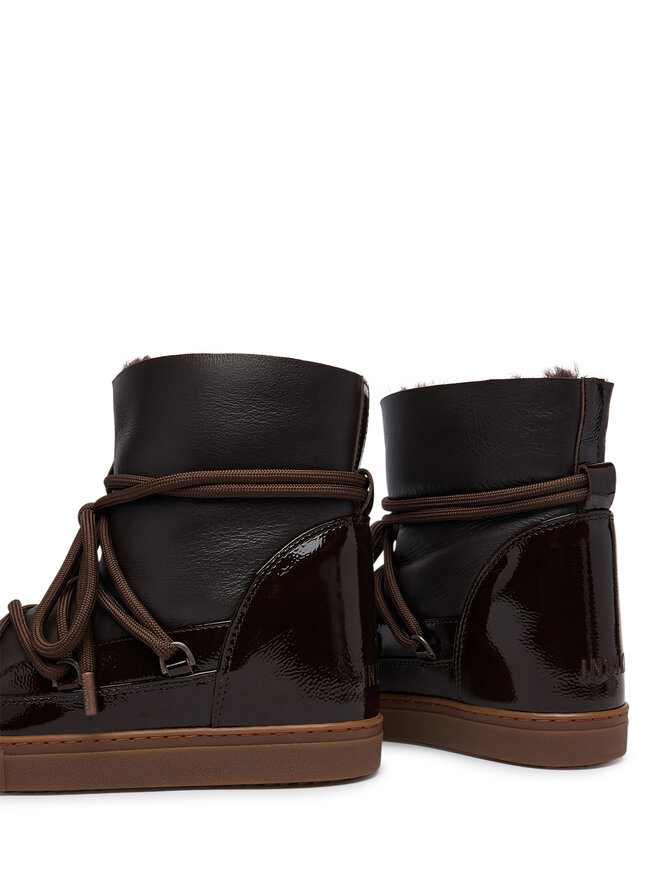 Inuikii Schneeschuhe Inuikii Gloss Wedge 1001.004.0052.150 Braun