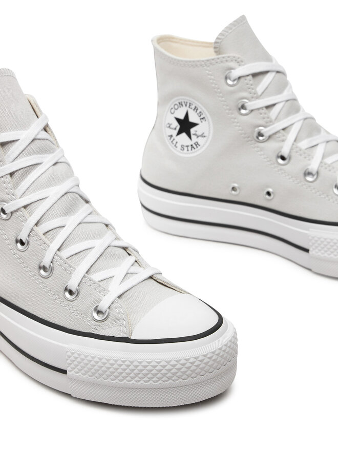 Converse Plátěnky Converse Chuck Taylor All Star Lift Platform Hi A08287C Šedá
