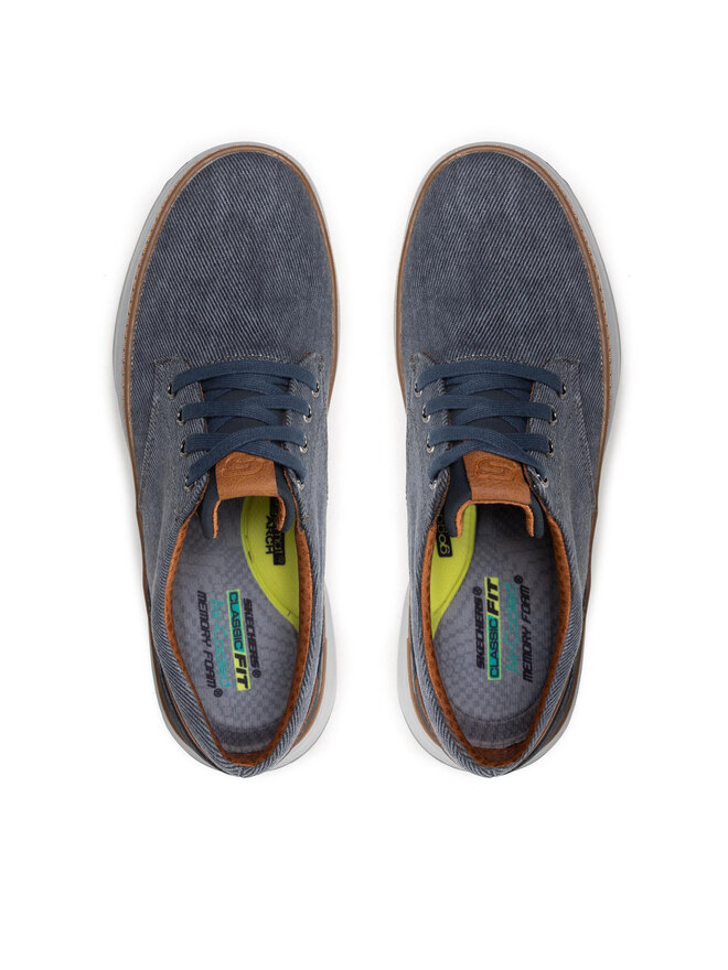 Skechers Polobotky Skechers Ederson 65981/NVY Tmavomodrá