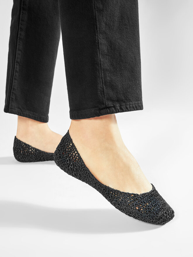 Baleriny Melissa Campana Papel VII Ad 31512 Czarny | eobuwie