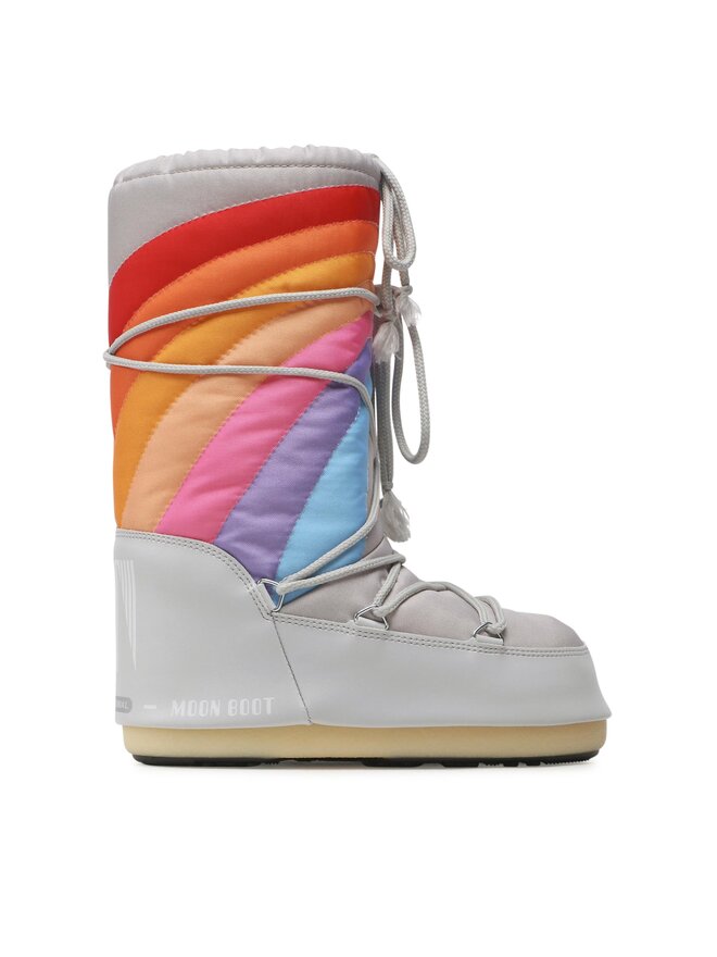 Moon Boot Schneeschuhe Moon Boot Icon Rainbow 14027700002 Grau