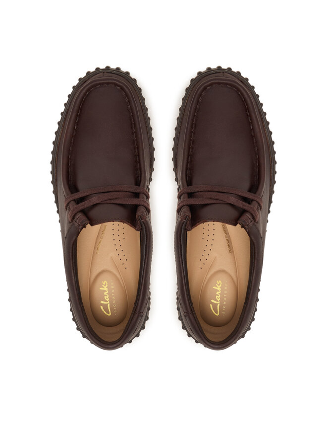 Clarks Туфлі Clarks Torhill Bee 26327768 Темно-коричневий