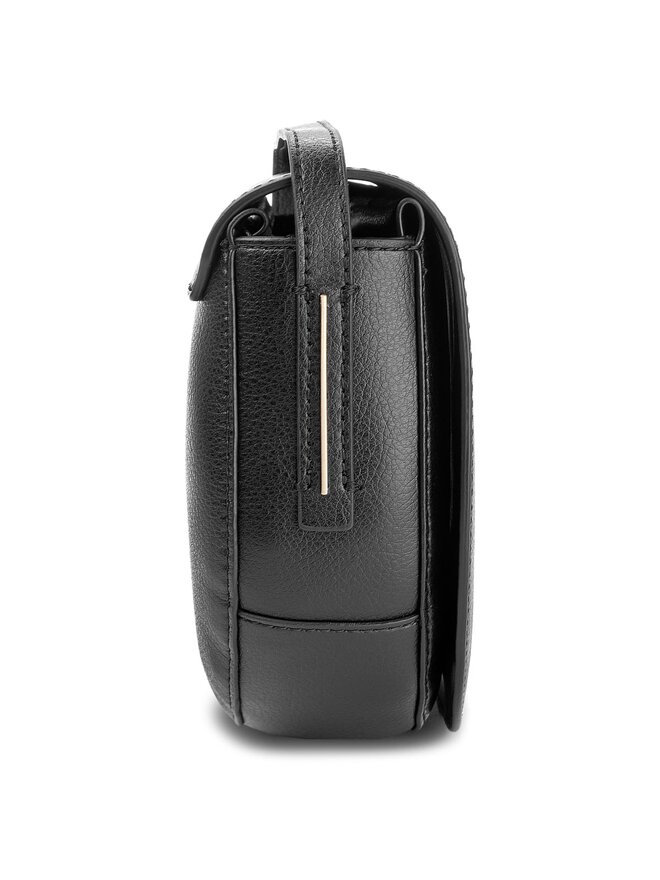 Calvin Klein Handtasche Calvin Klein Frame Saddle Bag K60K603982 Schwarz