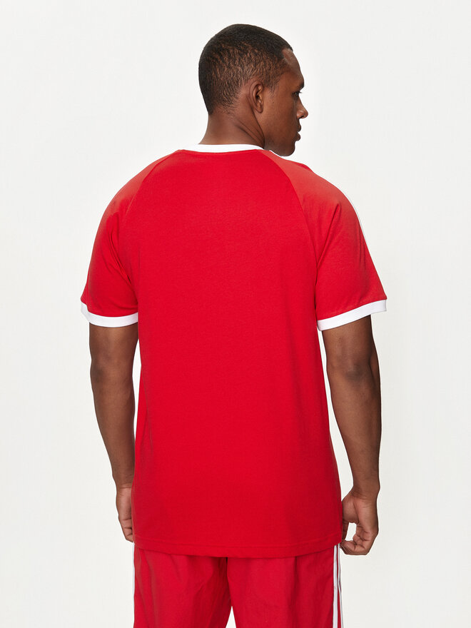 adidas adidas Marškinėliai Adicolor Classics 3-Stripes T-Shirt IA4852 Raudona Regular Fit